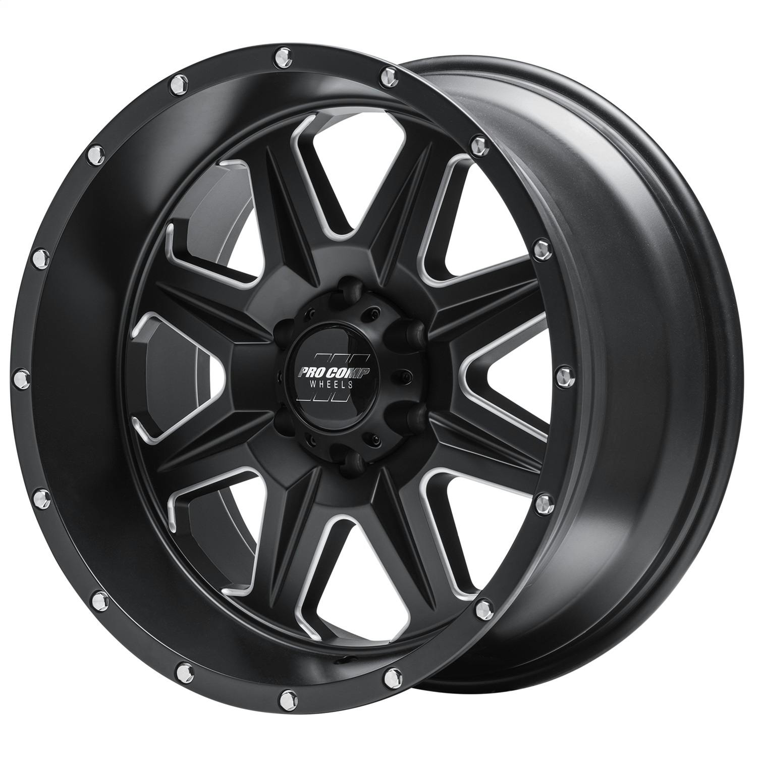 Pro Comp 5163-7983 Recon Series 17x9 Bolt 6x5.5 in Satin Black Milled